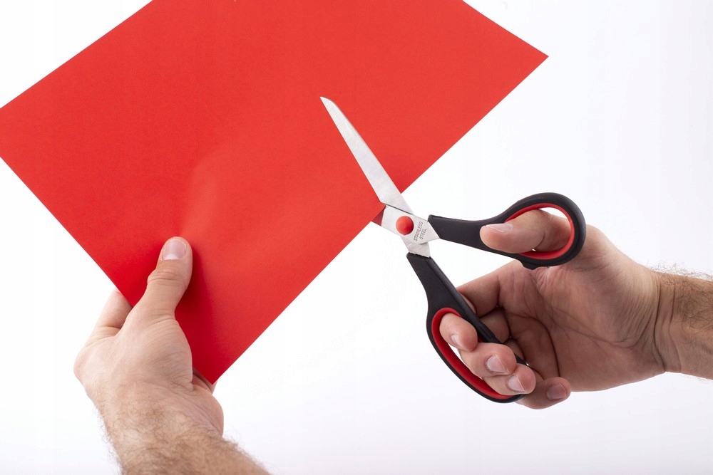 Nożyczki D.RECT SG210 21cm gumowy uchwyt